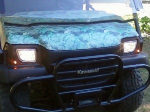 LED Turn Signal Kit on Kawasaki Mule (Not Pro)