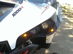 Turn Signal Kit on 2014 Can-Am Maverick