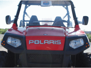 SM LED Lights Mounted on 2009 Polaris RZR