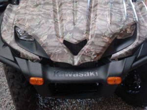 LED Turn Signal Kit mounted on 2008 Kawasaki Teryx