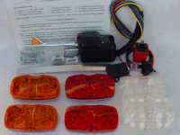 LED Parking Lights & Turn Signal Kit: 12 LEDs each