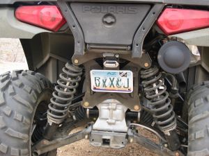 LED License Plate Light with Bracket - Sportsman
