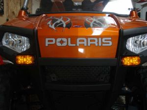 LED Turn Signal Kit on 2009 Polaris RZR