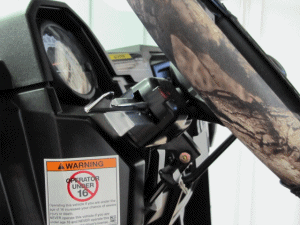 Turn Signal Switch mounted on 13 Polaris Ranger XP