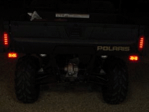 LED Dual Mode Lights on 2009 Polaris Ranger XP