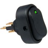 LED Rocker Switch - Green