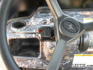 Turn Signal Switch with Emergency Flashers ON!