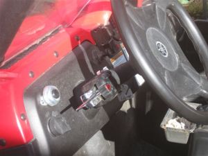 Turn Signal Switch mounted on 2007 Yamaha Rhino
