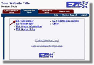 EZ-PageBuilder link